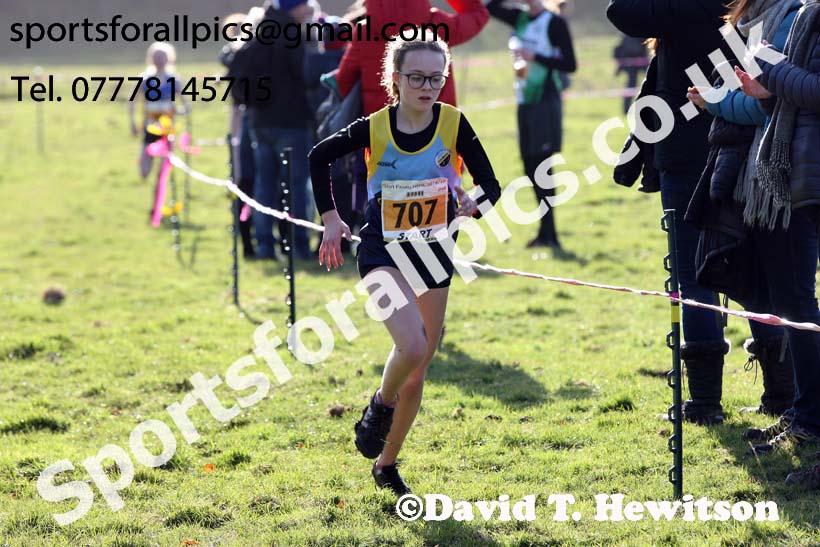 Girls under-15s 2019 Start Fitness NEHL, Thornley Hall Farm, Peterlee, County Durham. Photo:  David T. Hewitson/Sports for All Pics